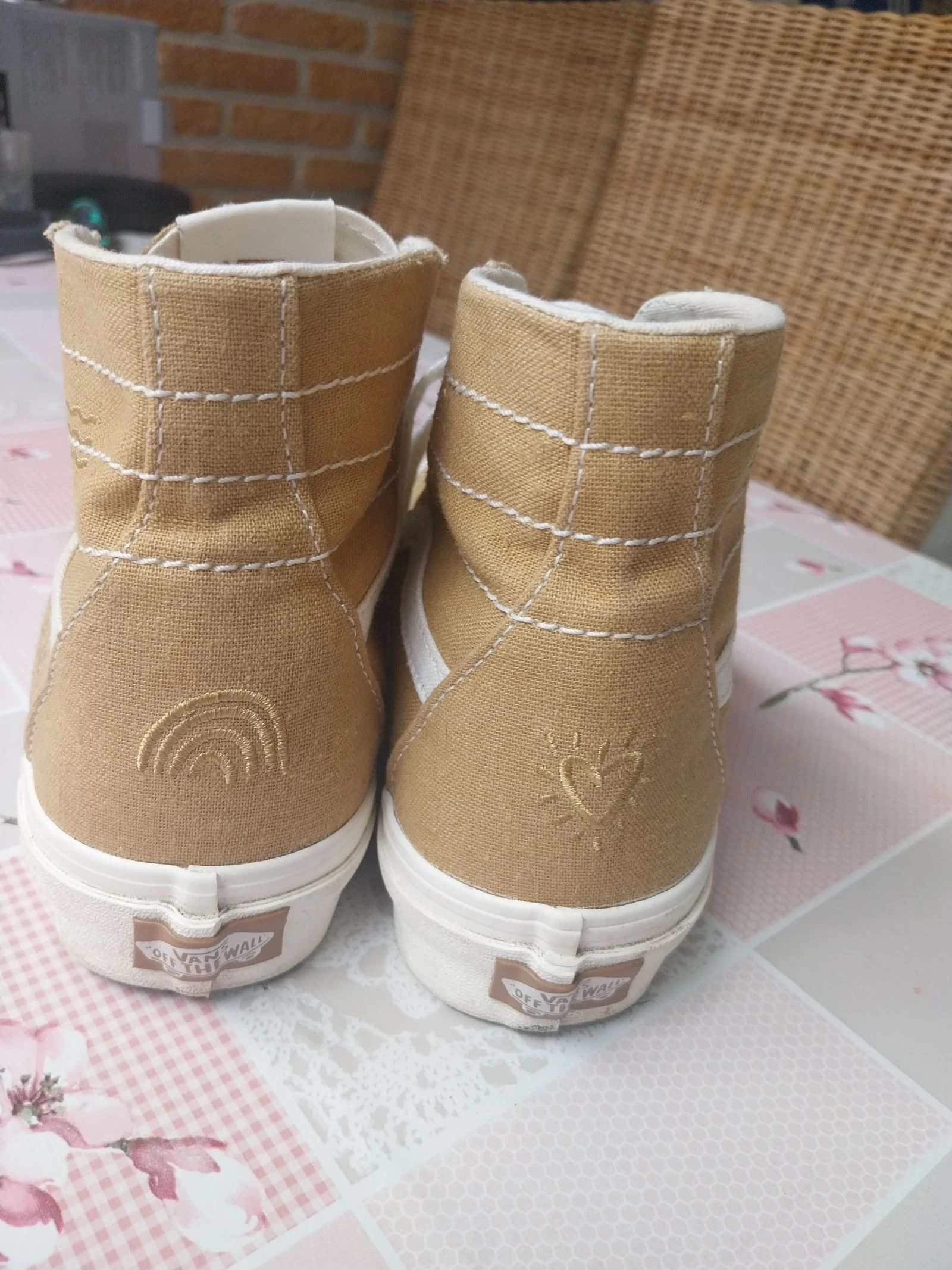 Zapatillas VANS off the wall talla 39 beige – photo 6